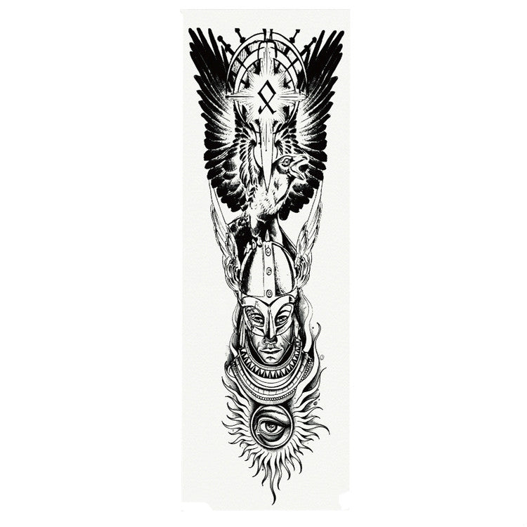 BEI WRH Large Arm Sleeve Waterproof Temporary Tattoo Sticker