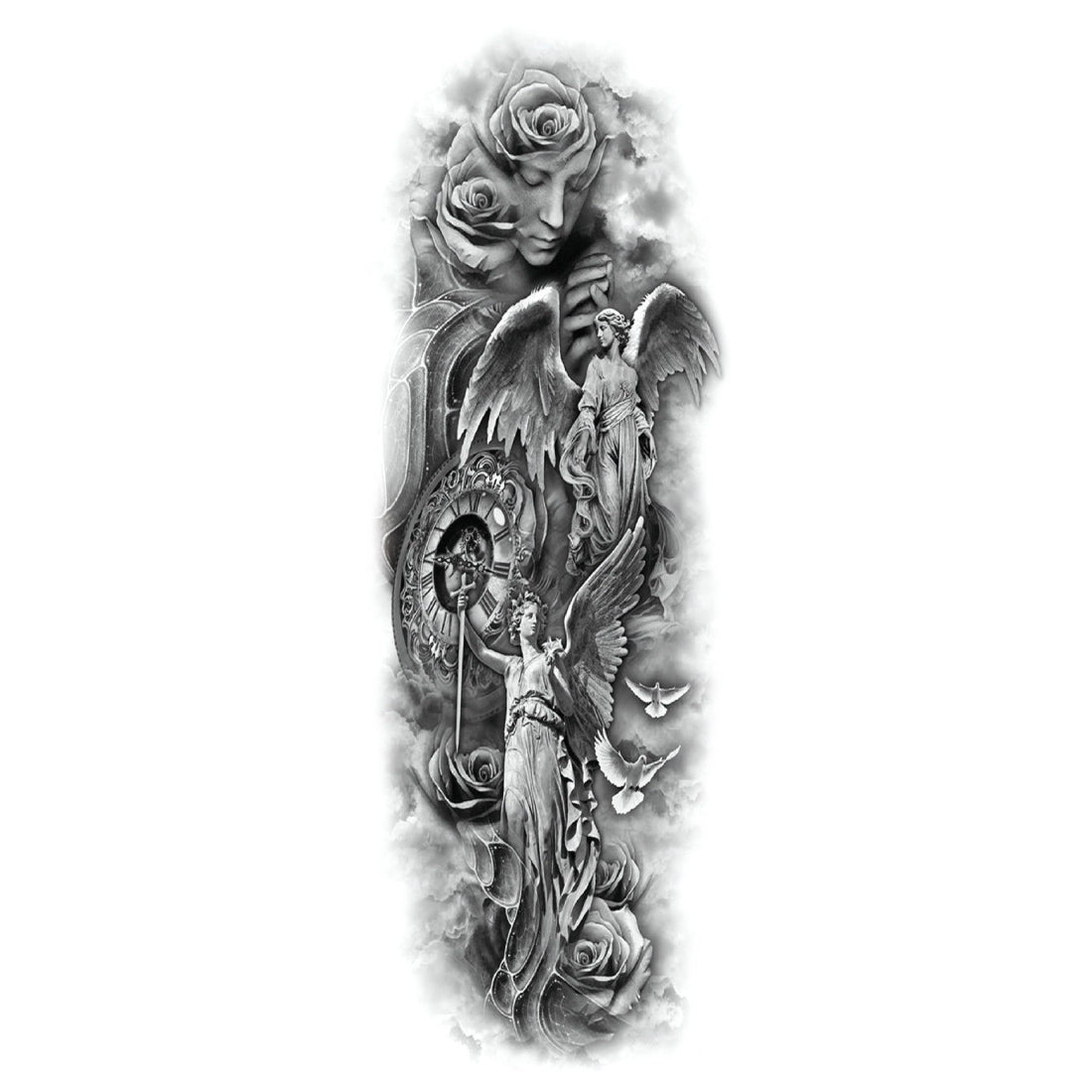 BEI WRH Large Arm Sleeve Waterproof Temporary Tattoo Sticker(TQB-079)