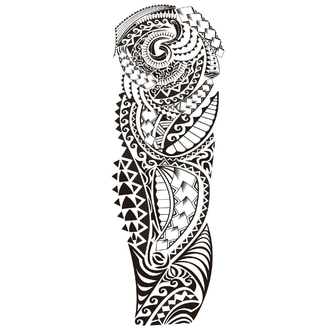 BEI WRH Large Arm Sleeve Waterproof Temporary Tattoo Sticker