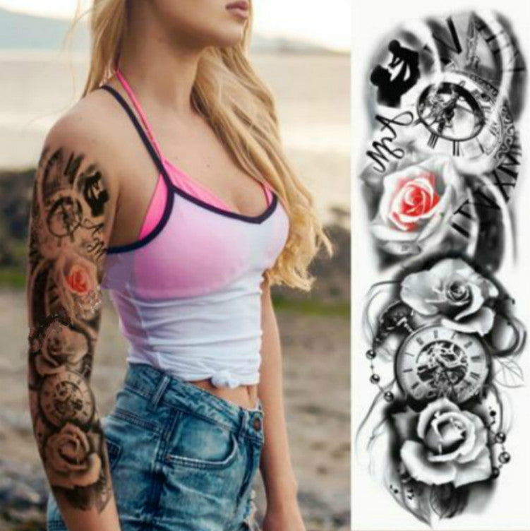 BEI WRH Large Arm Sleeve Waterproof Temporary Tattoo Sticker(