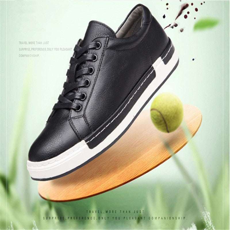 BEI WRH Baroque Shoes Casual PU Leather Sports Shoes for Men, Size:42(Brown)