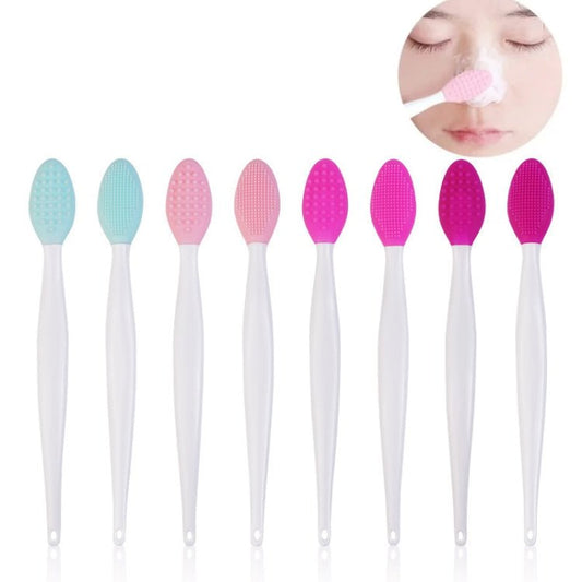 BEI WRH Silicone Cleaning Brush Beauty Tool Double Side Nose To Clean Blackhead Removers(Color Random Delivery) - Mega Discount Store LebanonLebanon