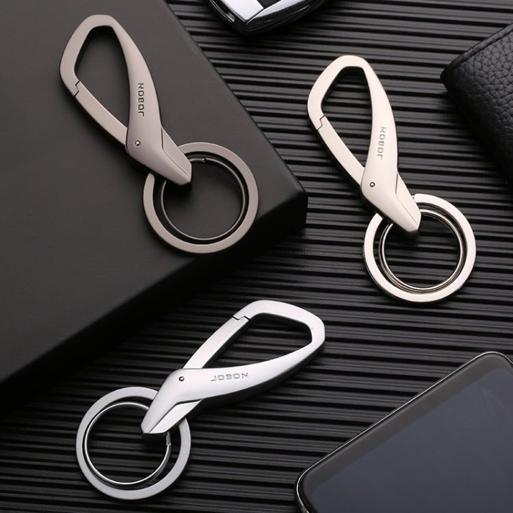 BEI WRH JOBON ZB - 197 Car Waist Hanging Keychain Double Ring Metal Keychain(Black) - Mega Discount Store LebanonLebanon