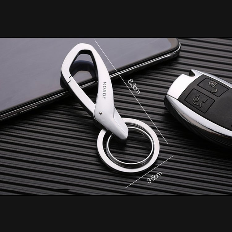 BEI WRH JOBON ZB - 197 Car Waist Hanging Keychain Double Ring Metal Keychain(Black) - Mega Discount Store LebanonLebanon